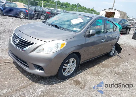 2014 Nissan Versa 1.6 Sv from USA, damaged, VIN 3N1CN7AP0EL857421